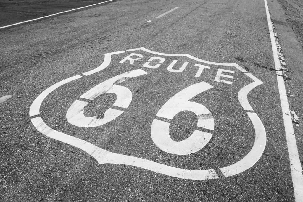 addiction treatment anaheim ca, route 66 painted on the road